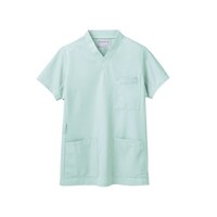 スクラブ 兼用 半袖 ミント 8L