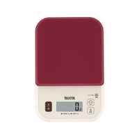 デジタルクッキングスケール レッド