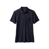 住商モンブラン ニットシャツ 兼用 半袖 ネイビー/グレー S 325019 ウエア・シューズ・グッズ ワークウェア 1枚