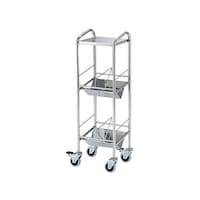 カルテワゴン(筆記台付き・平板タイプ)