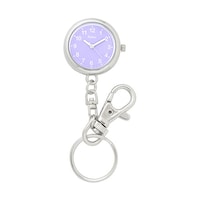 プレジール キーホルダーウォッチ パープル TK4275 ウエア・シューズ・グッズ 時計(ナースウォッチ) 1本