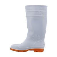 おたふく手袋 安全耐油長靴 白 26cm WW704 安全長靴 長靴 1足