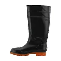 おたふく手袋 安全耐油長靴 黒 24cm WW704 安全長靴 長靴 1足