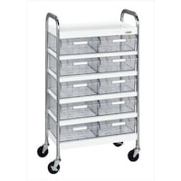 CSワゴン透明ボックス付