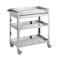 スーパーワゴン引出し1段仕様(自在4輪)