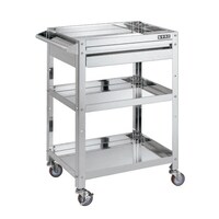 スーパーワゴン引出し1段仕様(自在4輪)