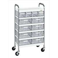 CSワゴン透明ボックス付