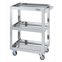 ステンレスCSスーパーワゴン(自在4)