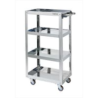 ステンレススーパーワゴン(自在4)