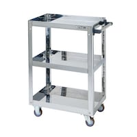 ステンレススーパーワゴン(自在4)