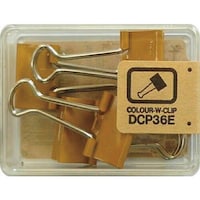 小 カラーWクリップ 4コ オード 5個