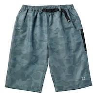 水陸両用ショートパンツ ブルー(カモ柄) 3L