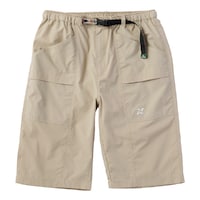 ナイロンリップショートパンツ ベージュ M