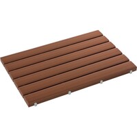テラモト 抗菌安全スノコ(完成品)600×1800mm 茶