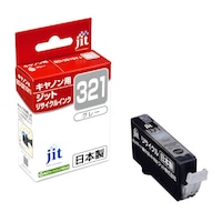 ジット キヤノン Canon BCI321GY 対応ジットリサイクルインクカートリッジ グレー JITC321G インクカートリッジ 1個