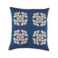 アズワン 綿 座布団IT よつ葉202 青 460×460 カバーのみ 62630713 1個(1個)