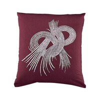 アズワン 綿 座布団IT 結び181 赤 550×510 カバーのみ 62630683 1個(1個)