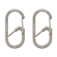 ナイトアイズ NTZ NI59182 Gカラビナー #1 ステンレスシルバー2入 NI59182 雑貨/生活雑貨 1セット(2個入)
