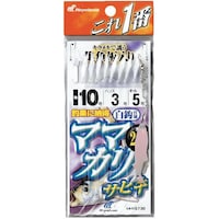 HAYABUSA これ一番 ママカリサビキ 白袖 8本針 HS730 6号 ハリス1.5 HS73061.5 レジャー用品 1個