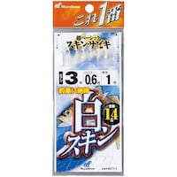 HAYABUSA これ一番 白スキンサビキ 6本針 HS711 3号 ハリス0.6 HS71130.6 レジャー用品 1個