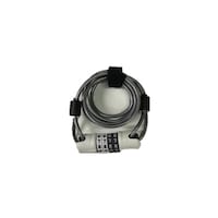 ジェイアンドシー 可変式ダイヤル錠 シルバー JC062W 実験室用備品(その他) 1個