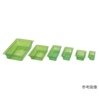 本間冬治工業 033317PCカラーフードパン緑1/9 033317 食器・卓上用品(その他) 1個