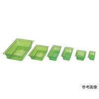 本間冬治工業 033314PCカラーフードパン緑1/3 033314 食器・卓上用品(その他) 1個