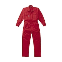 山田辰 AutoBi 高機能つなぎ服 2350番 005レッド(旧RE) 2350005シリーズ
