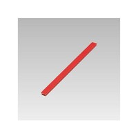 ユニット マグネライン 赤 1組 87529 実験室用備品(その他) 1組(2本)