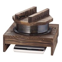 電磁用アルミ製2升釜・ハカマセット (焼杉木蓋付)