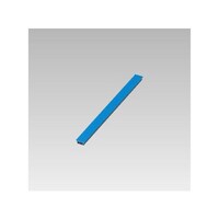 ユニット マグネライン 青 1組 87524 実験室用備品(その他) 1組(2本)