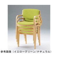 木製イス ライトブルー