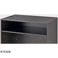 アズワン 中間棚 W90cm H100cmカウンター用 ダークブラウン 61427483 65888353 1枚