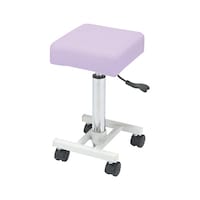 アズワン スリムスツール ラベンダー 260×260×485ー680mm CSLV 7448903 1台