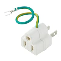 3ピン⇒2ピン変換アダプター ホワイト BSTAPA01WH 各種変換ケーブル 1台