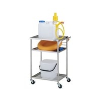 アズワン コンパクト洗髪台車 本体セット 7965601