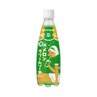 喫茶店の濃厚メロンクリームソーダ400ml24本