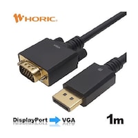 ホーリック DisplayportVGA変換ケーブル 1m DPVG10737BB