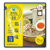 オーミケンシ 糖質0gぷるんちゃん麺 鶏塩味48袋