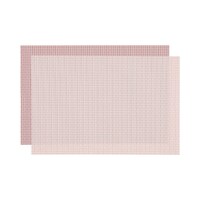Francfranc バイカラー ランチマット2P ピンク×3