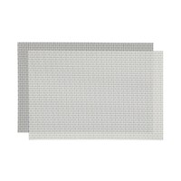 Francfranc バイカラー ランチマット2P グレー×3