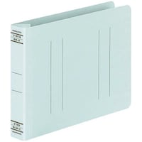 フラットファイルW<厚とじ> B6横 青 10冊