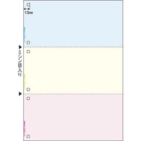 マルチプリンタ帳票 A4カラー3面6穴 2400枚