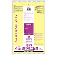 蒲郡市指定燃やすごみ用 厚口 45L 10枚×60