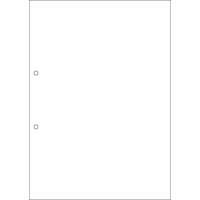 ヒサゴ マルチプリンタ帳票エコノミー A4白紙2穴