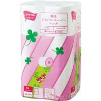 カウネット 再生トイレットペーパーロング シングル100m 12個パック カウネット カウネット 再生トイレットペーパーロング シングル100m 12個パック カウネット
