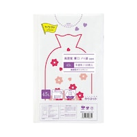 高密度薄口ゴミ袋 詰替用 45L 120枚×8