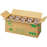カウネット 取り出しやすい箱入りクラフトテープ