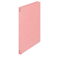 フラットファイル背補強　Ａ４縦　ピンク　１０冊