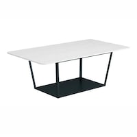 リージョンB脚角幅2100高720黒脚ホワイト